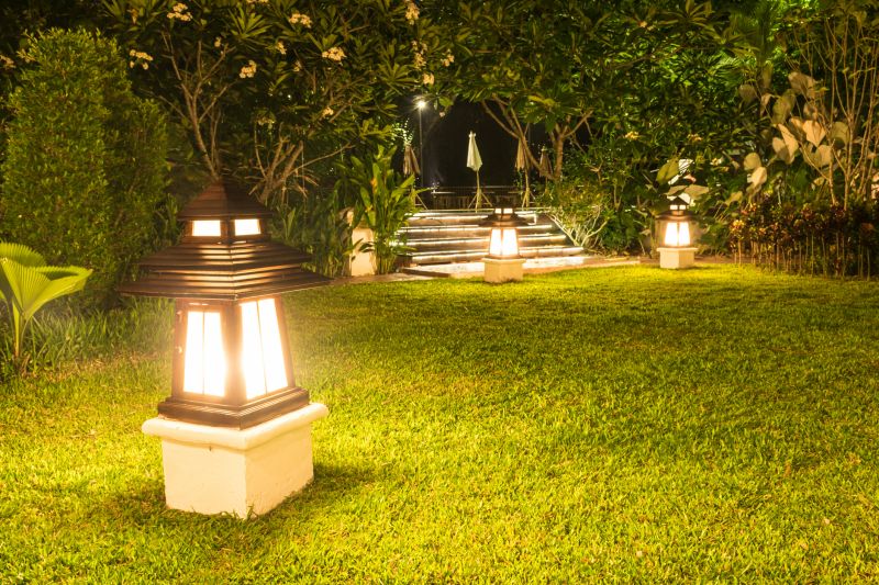 Courtyard Light Installation in Heber City, UT