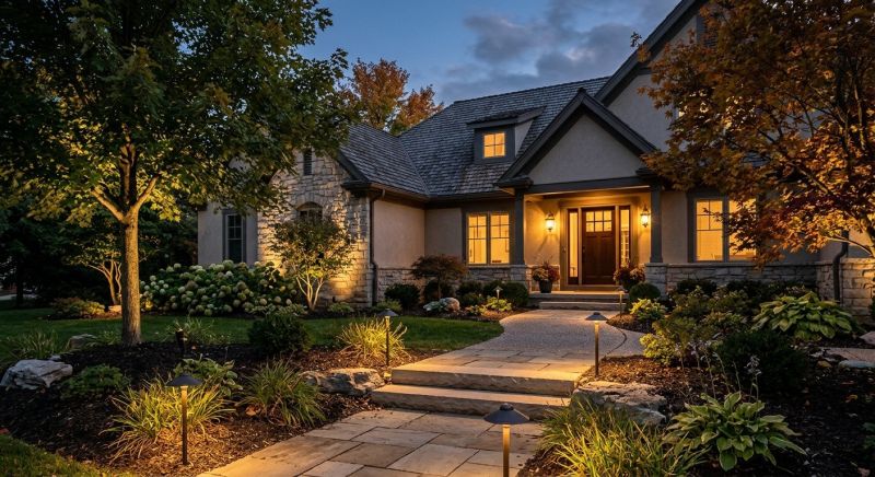 Garden Lighting Installation in Denver, CO