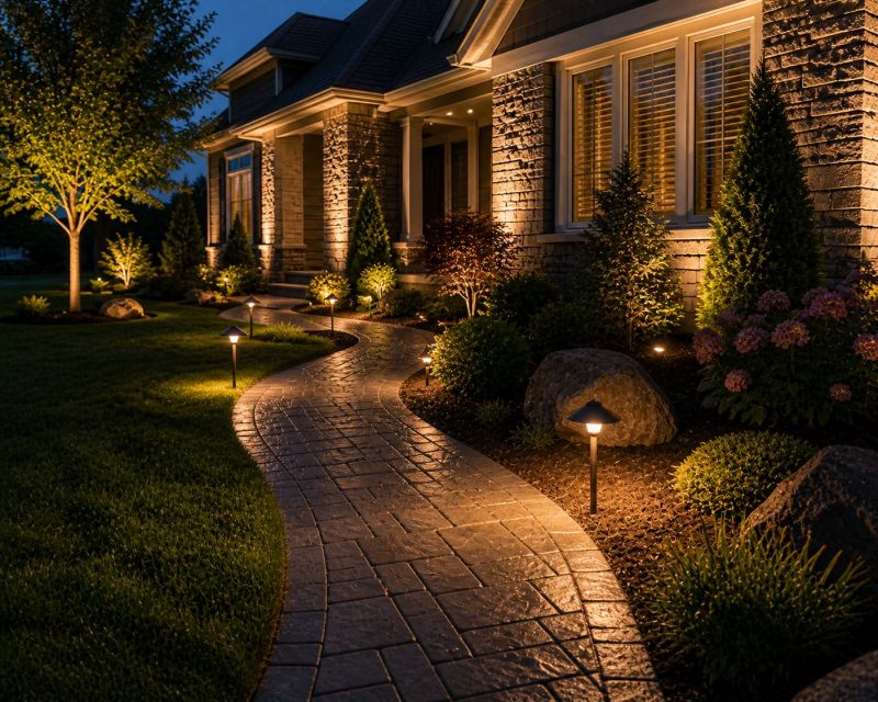 Garden Lighting Installation in Pasadena, CA